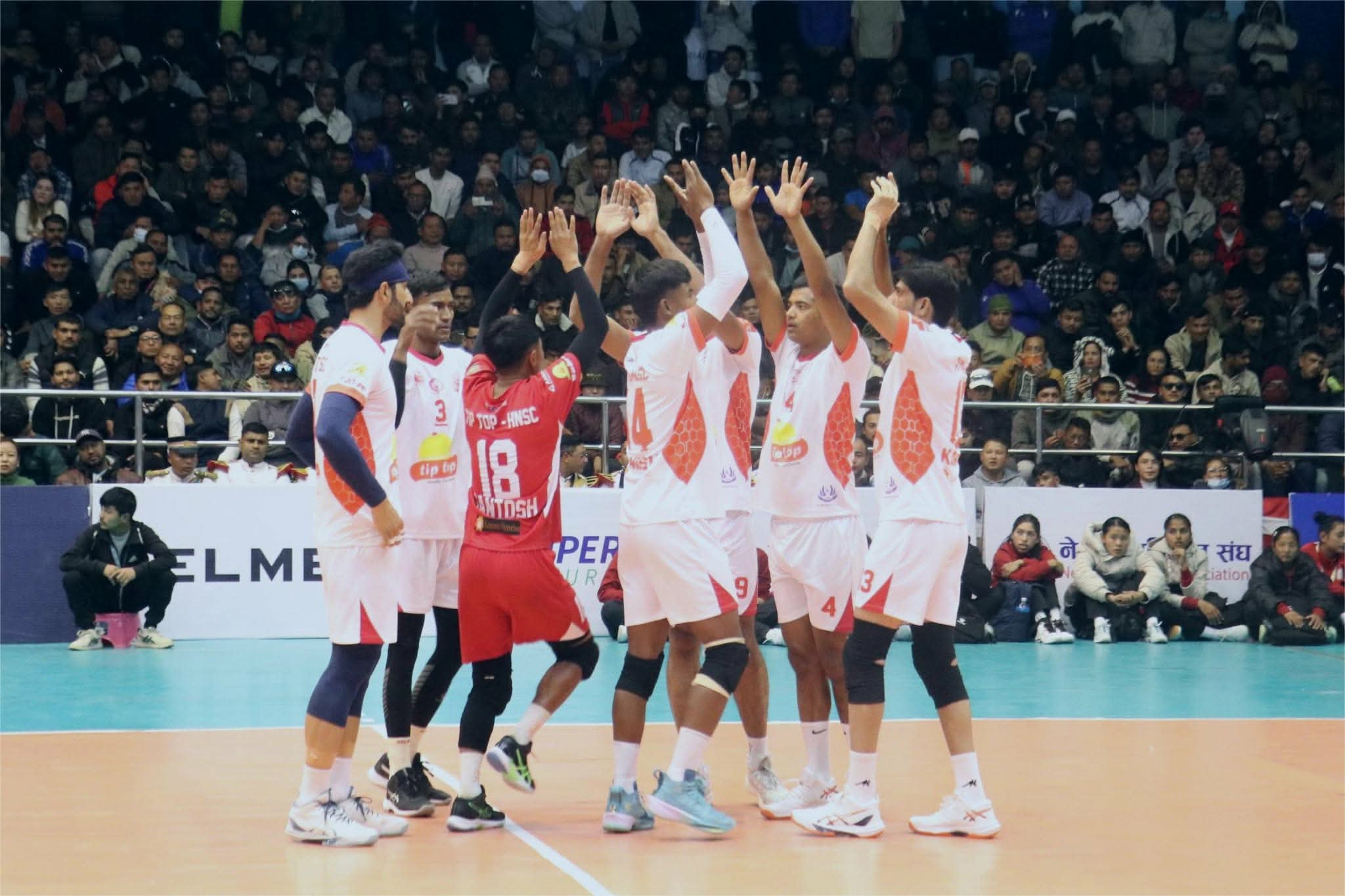 आर्मीलाई सोझो सेटमा हराउँदै हेल्प नेपाल लगातार एनभीए च्याम्पियन
