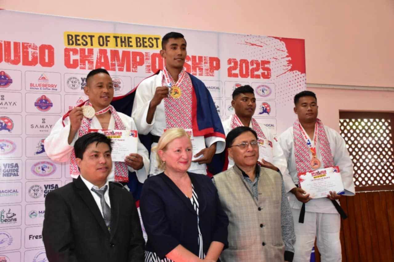 ओपन जुडो च्याम्पियनसिप - २०२५ बेस्ट अफ दि बेस्ट सम्पन्न