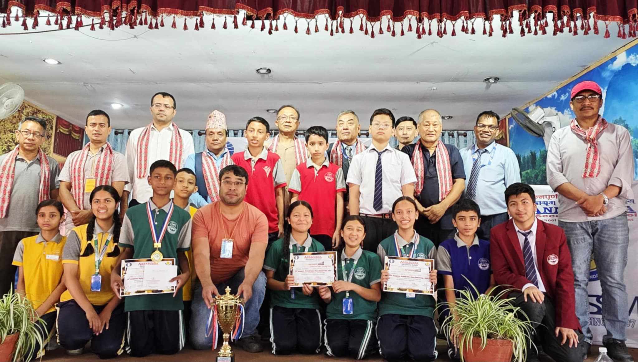 मार्भलस ईङ्गलिस बोर्डिङ्ग स्कूल नेशनल स्कूल च्याम्पियन