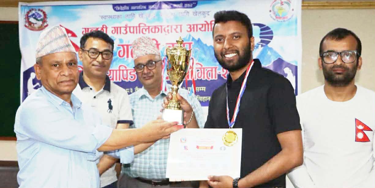 गल्छी कप राष्ट्रिय रापिड चेस रपेशले जिते