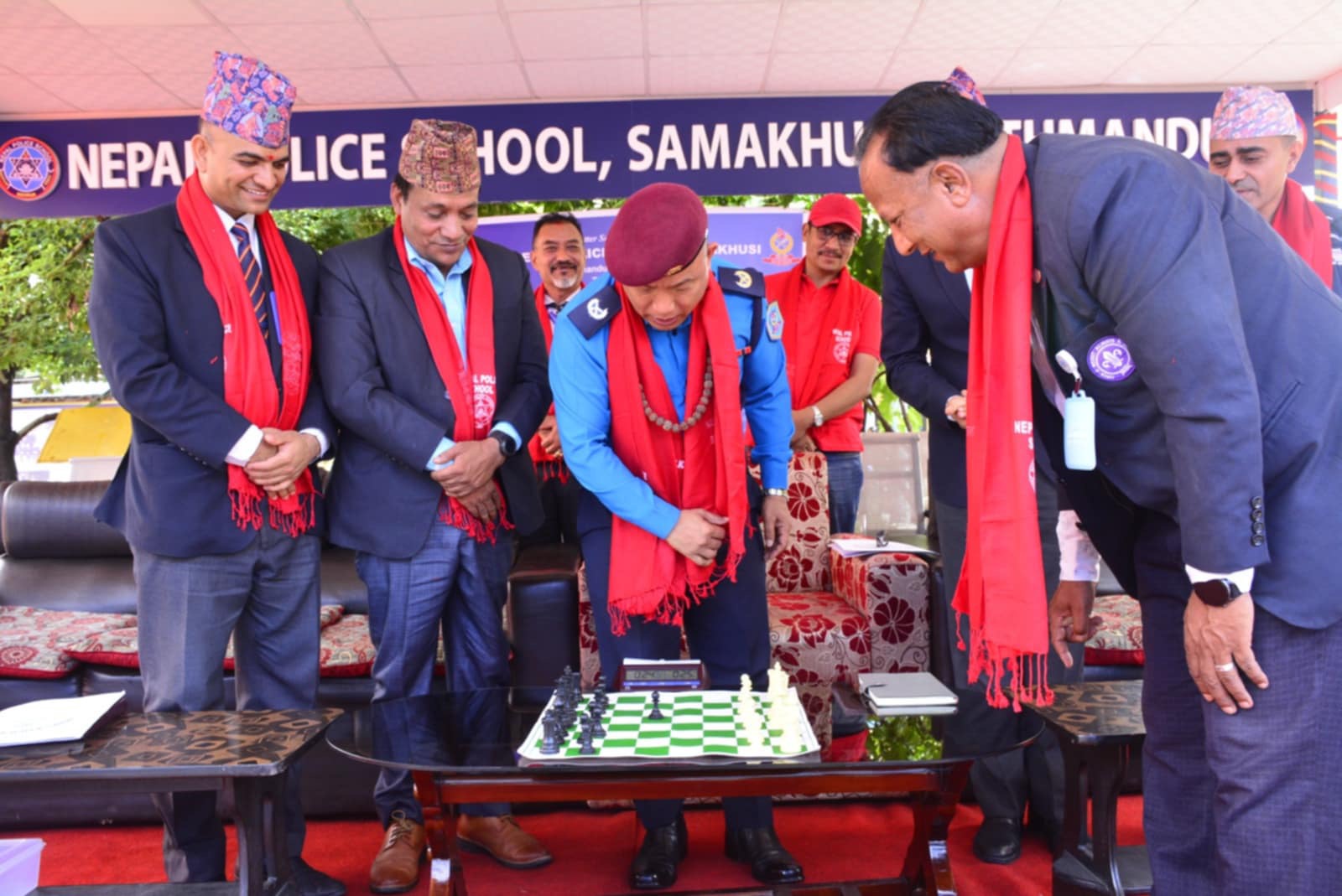 नेपाल प्रहरी विद्यालय चेस शुरु