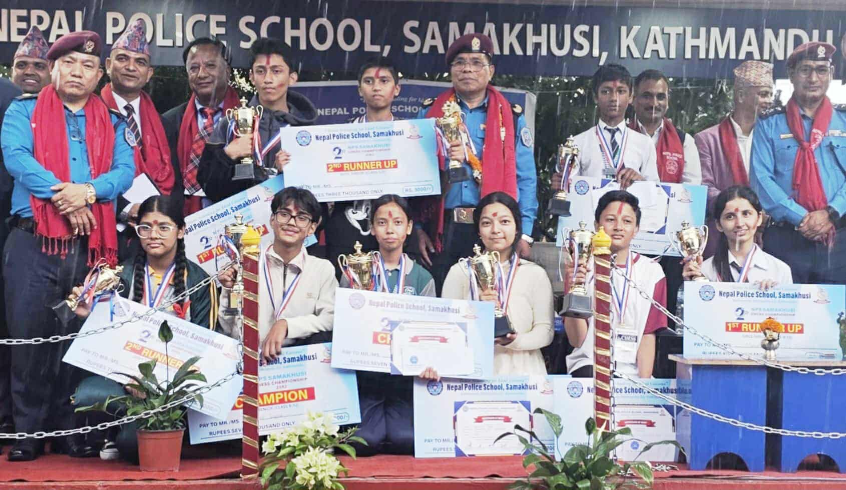 राधिका पौडेलले सबै खेल जित्दै चेस उपाधि जितिन्