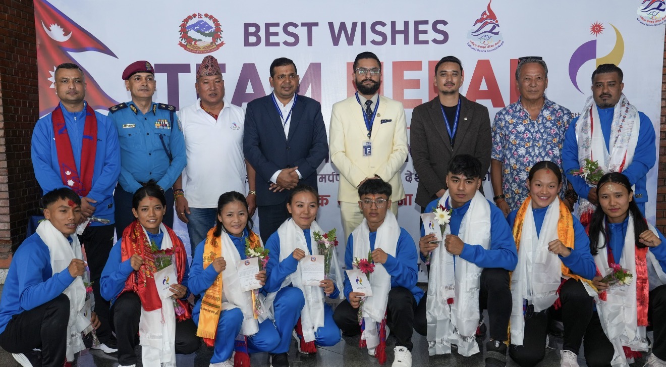 कराते टोली जापान प्रस्थान