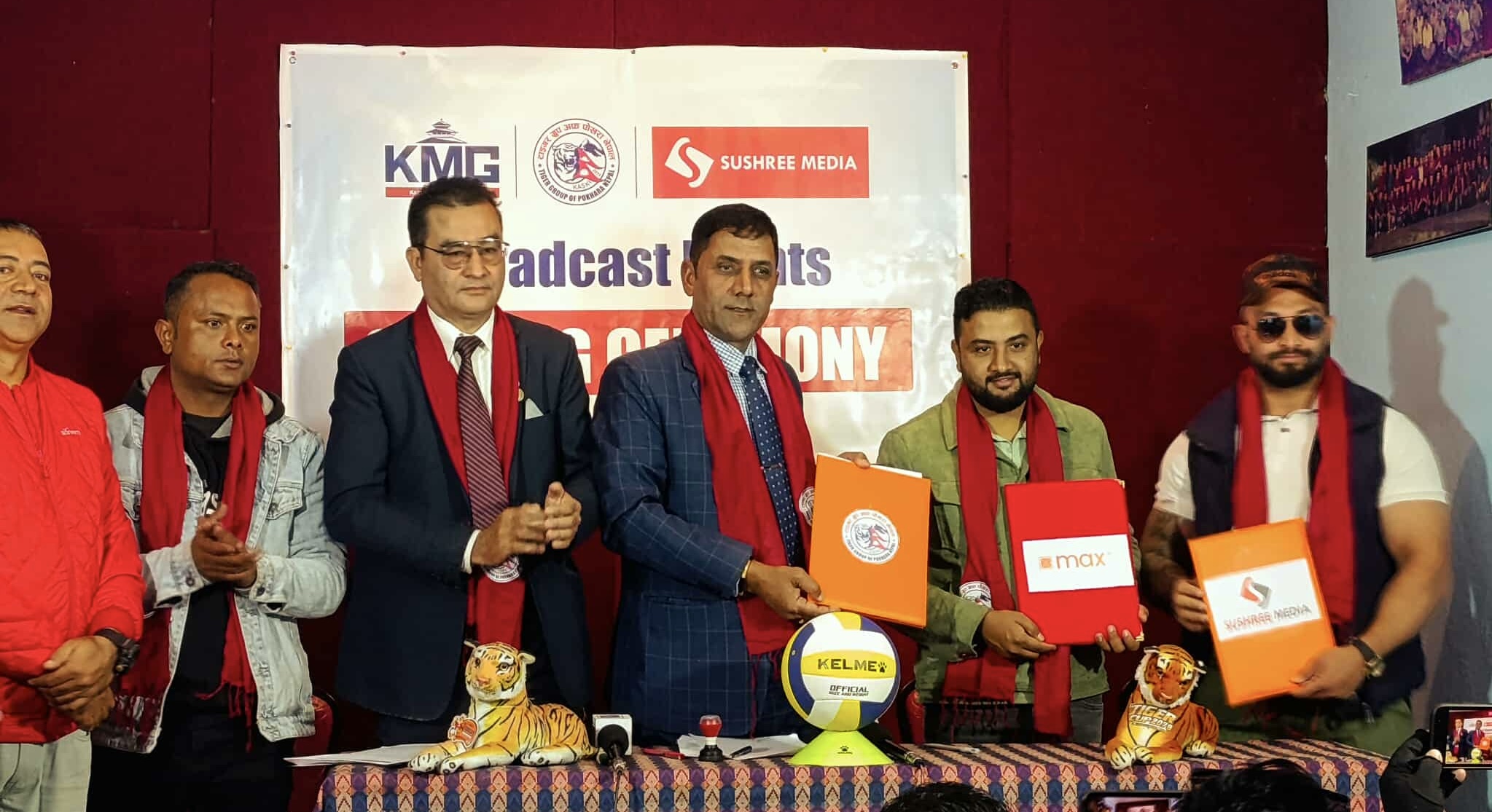 टाइगर कप भलिबल माघ दोस्रो साताबाट