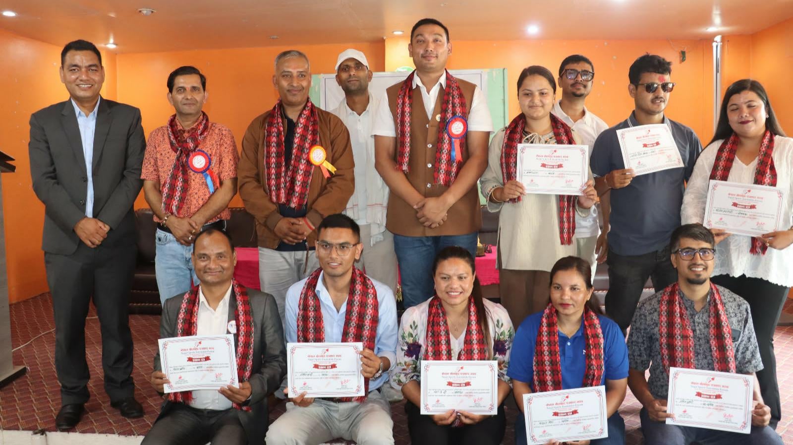 खेलकुद पत्रकार मञ्च सुर्खेतको अध्यक्षमा शाही