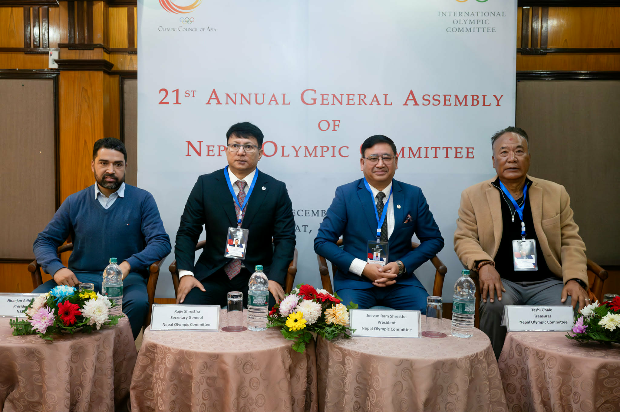 नेपाल ओलम्पिक संघको २१ औं साधारण सभा सम्पन्न
