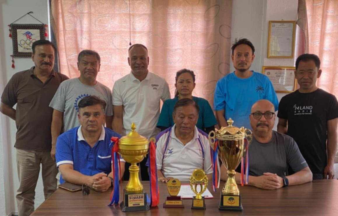 १३ औँ एनएसआरए राष्ट्रिय स्क्वास च्याम्पियन्सीपको तयारी